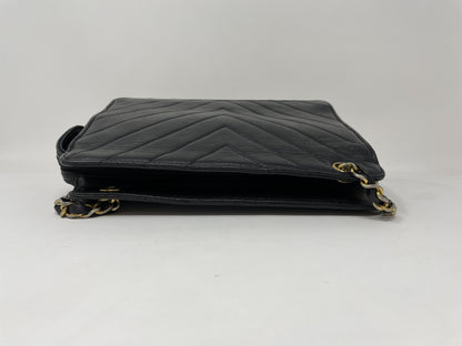CHANEL CHANEL Shoulder Bag Chevron V Stitch Shoulder Bag