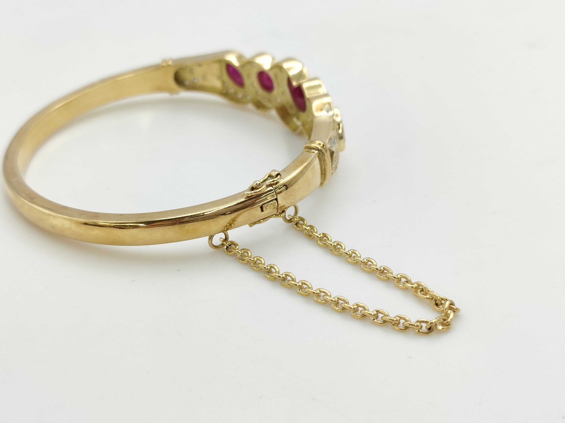Ruby Diamond 750 24.8g Bracelet & Bangle 
