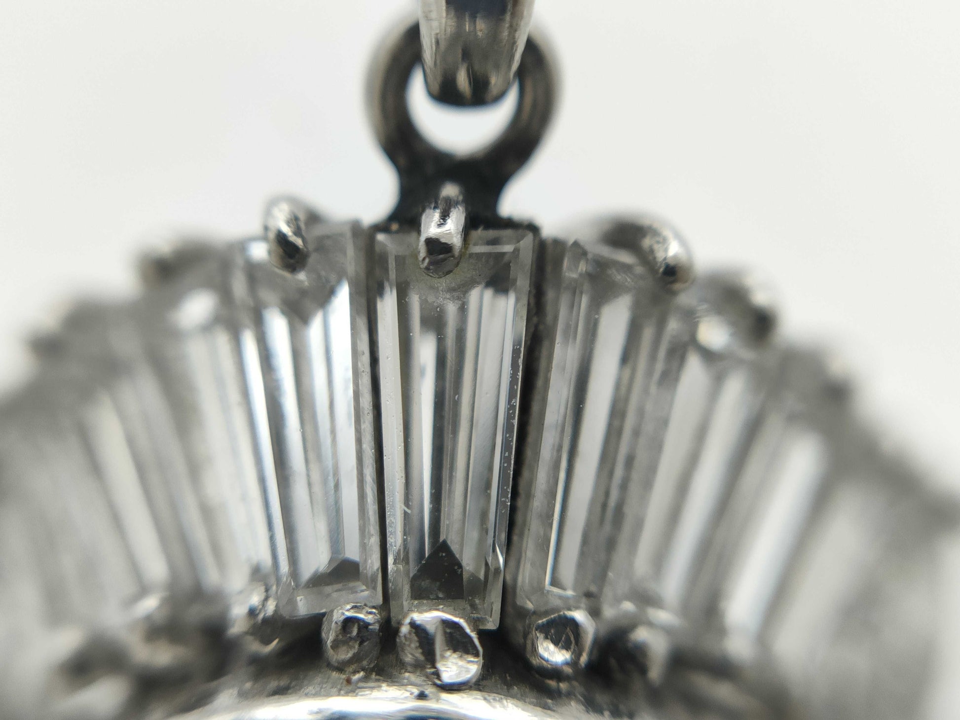 SS15.40ct D2.76ct PT950/850 16.3g Necklace 