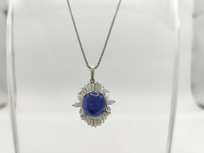 SS15.40ct D2.76ct PT950/850 16.3g Necklace 