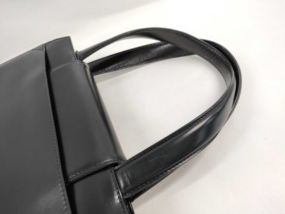 BVLGARI Turnlock Tote Black Tote Bag