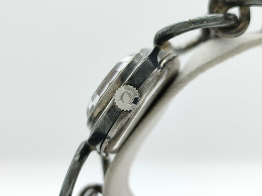 OMEGA De Ville Hand-Wound Lapis Lazuli Dial Women's Watch