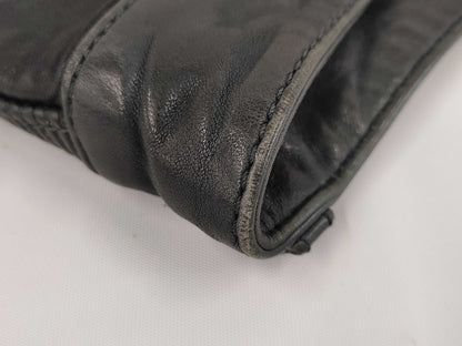 BALMAIN Leather Rider Pants Size 50