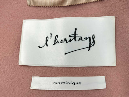 Martinique Relitage Pink Wool Coat 2 Coat