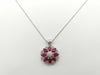 R2.25ct D0.3ct K18WG 6.5g Necklace