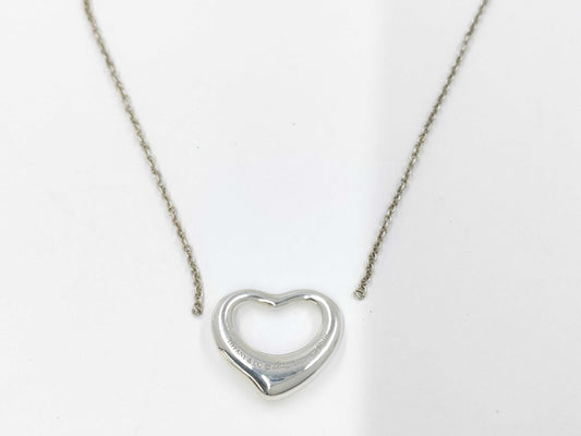 Tiffany&Co. Open Heart 3.4g Necklace