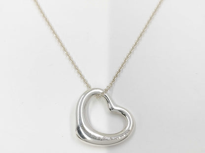 Tiffany&Co. Open Heart 7.2g Necklace