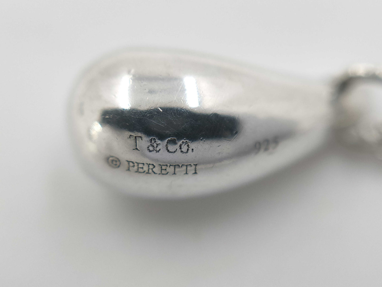 Tiffany&Co. Tiffany Teardrop 3.0g Necklace
