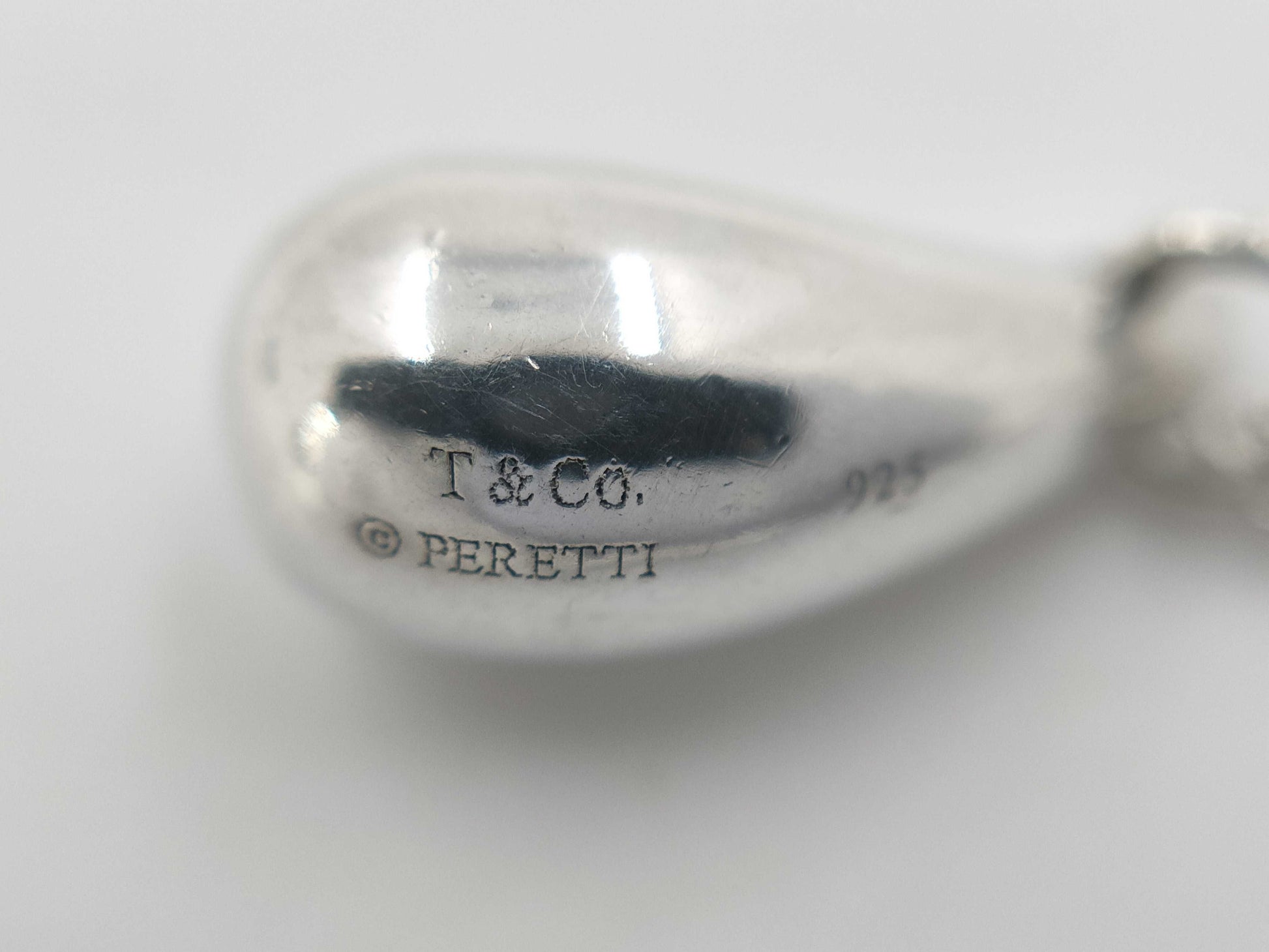 Tiffany&Co. Tiffany Teardrop 3.0g Necklace