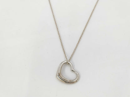 Tiffany&Co. Tiffany Open Heart 4.8g Necklace