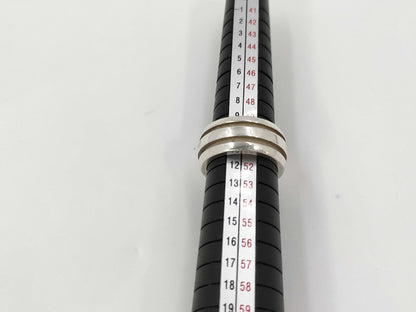 Tiffany&Co. Grooved Double Line 10.5g Ring