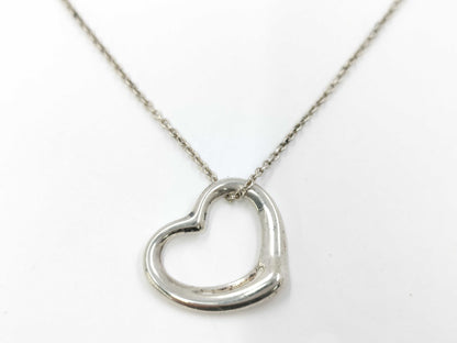 Tiffany&Co. Tiffany Open Heart 5.1g Necklace