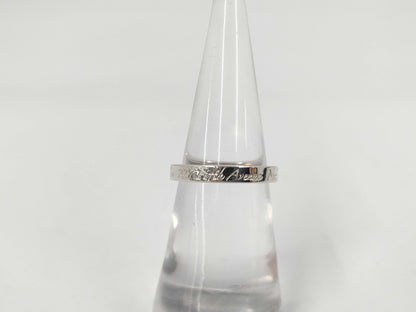 Tiffany&Co. Tiffany Note Narrow 2.4g Ring