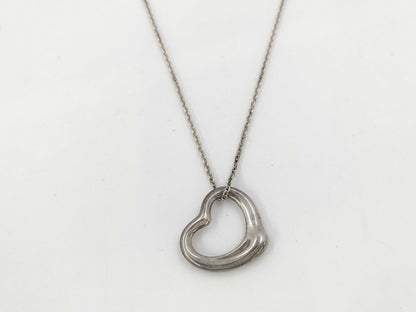 Tiffany&Co. Open Heart 6.9g Necklace
