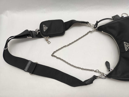 PRADA Nylon PRADA Shoulder Bag 1BH204 Shoulder Bag