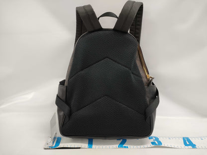 COACH Signature Brown-Black Backpack