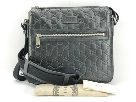 GUCCI Guccissima Gucci GGssima embossed shoulder bag shoulder bag