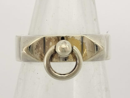 HERMES Collier de Chien Ring, 925, 4.4g, 49 rings