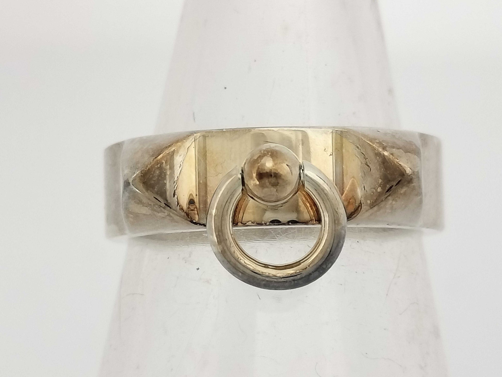 HERMES Collier de Chien Ring 49 925 Ring