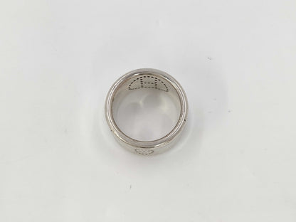 HERMES H Silver Ring 48 No. 8 Ring