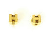 HERMES CAGE DE H H Cube Earrings