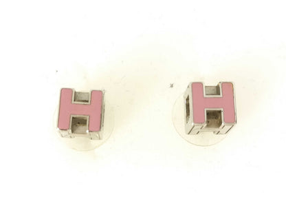 HERMES H Cube Earrings