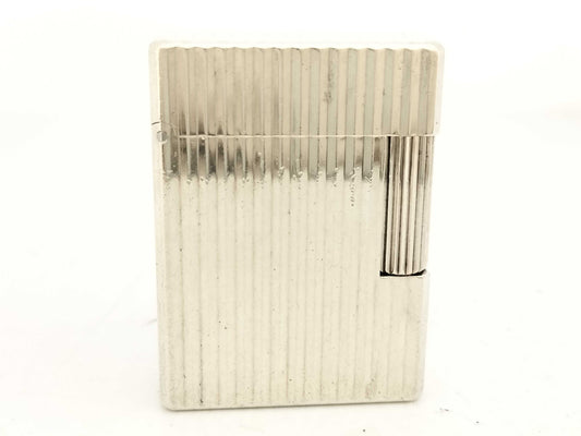 S.T. Dupont Line 1 Short Silver Lighter
