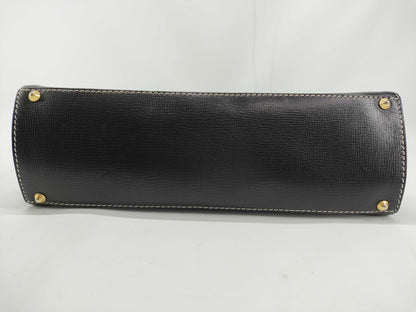 CELINE Celine Handbag Black Turnlock Hand Leather Handbag