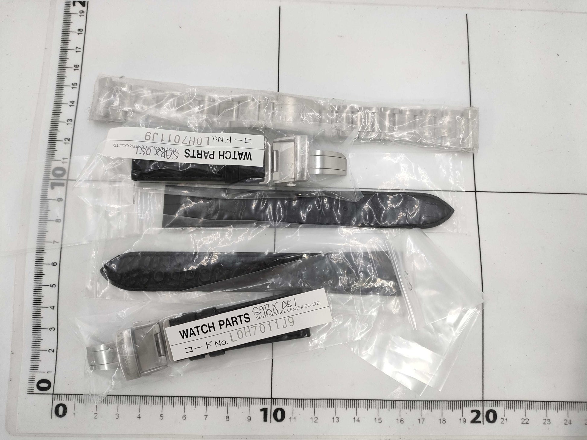 SEIKO Belt Summary 3 Pieces for Both Men and Women