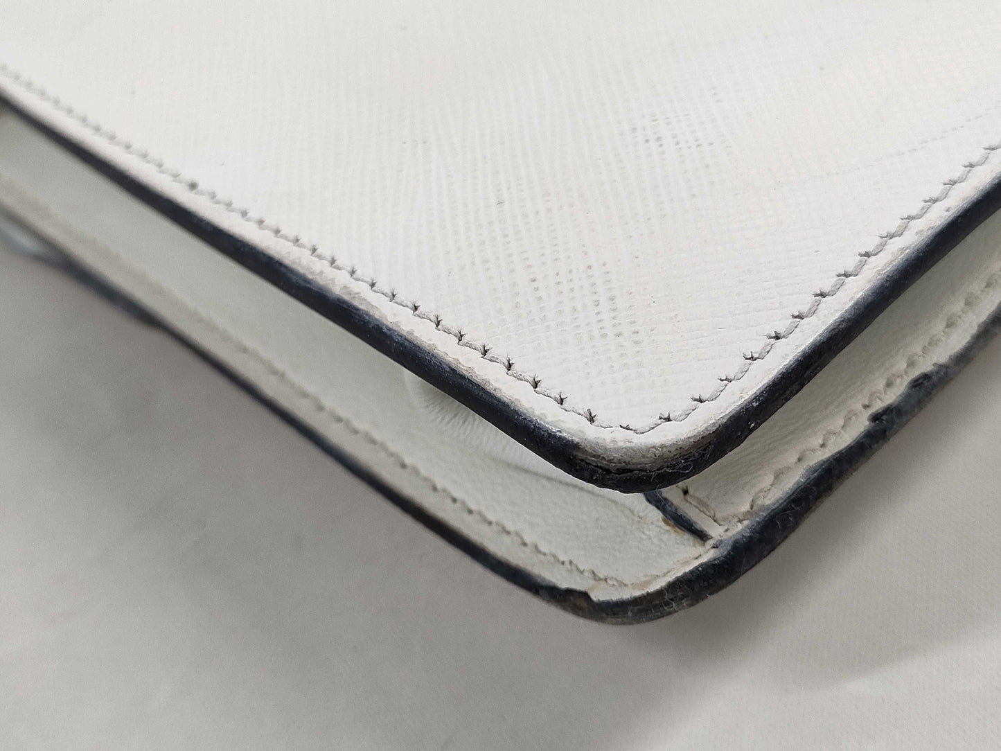 PRADA Prada Leather Chain Shoulder Bag