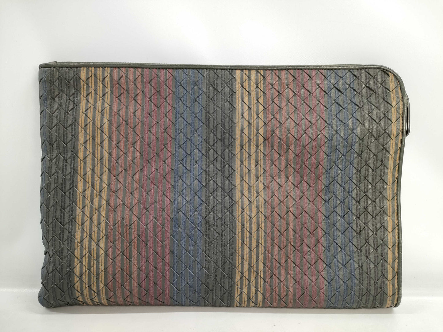 BOTTEGA VENETA Intrecciato Clutch Bag Leather Clutch Bag