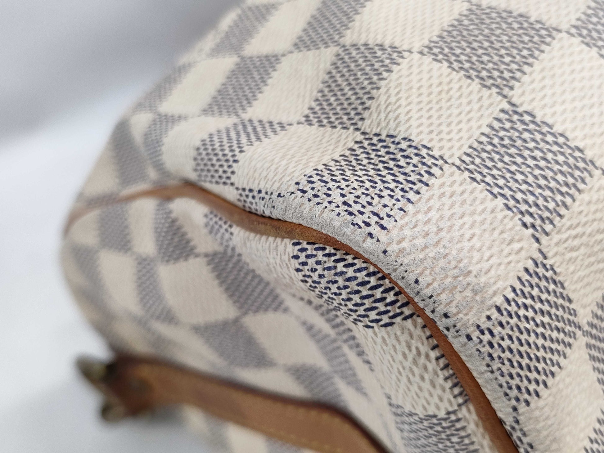 LOUIS VUITTON Azur Speedy Bandouliere 25 2-way Boston Bag DU1103 Boston Bag