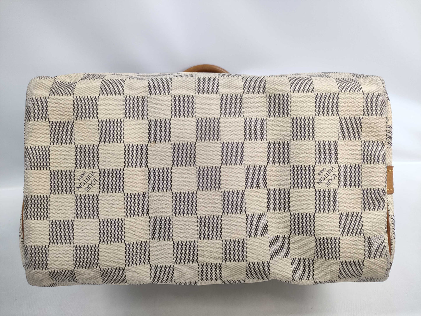 LOUIS VUITTON Azur Speedy Bandouliere 25 2-way Boston Bag DU1103 Boston Bag