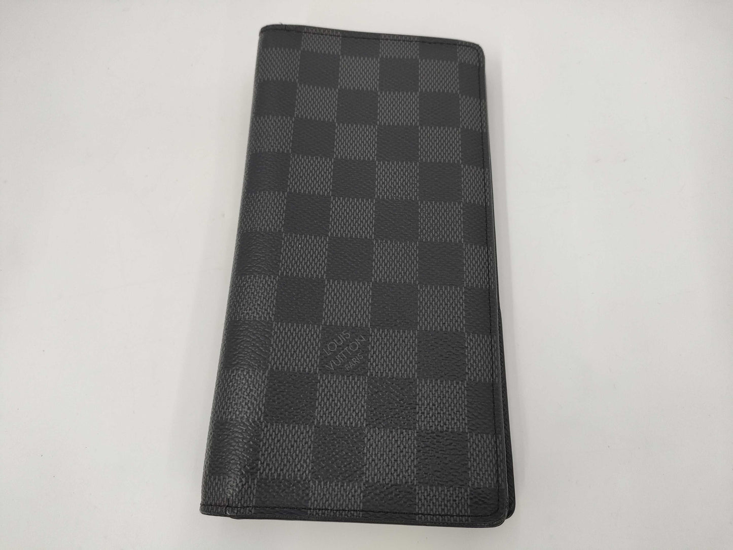LOUIS VUITTON Vuitton Damier Graffit N62665 Porte-Feuille Brazza Wallet Wallet