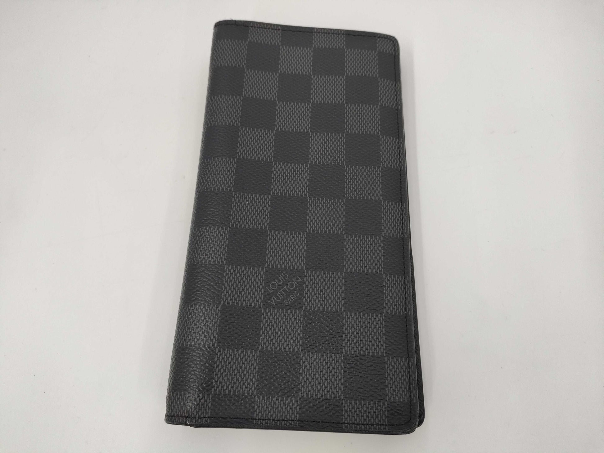LOUIS VUITTON Vuitton Damier Graffit N62665 Porte-Feuille Brazza Wallet Wallet