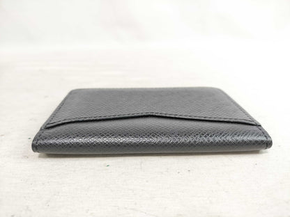 LOUIS VUITTON Taiga Noir Organizer de Poche M30283 RFID Card Case, Pass Case, Card Case, Pass Case, Business Card Holder