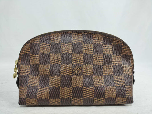 LOUIS VUITTON Damier Cosmetic PM Monogram Pouch N47516