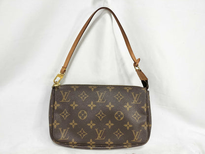 LOUIS VUITTON Monogram Pochette Accessoires M51980 Pouch Handbag