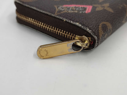 LOUIS VUITTON Vuitton Monogram Love Lock Zippy Coin Purse M64118 Wallet