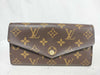 LOUIS VUITTON Monogram Portefeuille Sarah M60531 Wallet