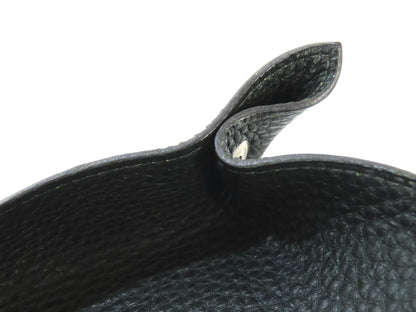 HERMES Vide Poche Taurillon Clemence Black □G Stamp Other Accessories