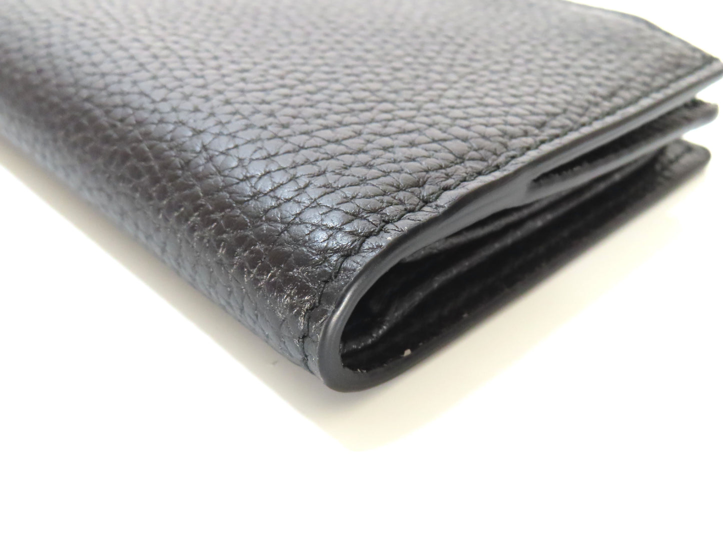GUCCI 795292 Leather Bifold Wallet Black