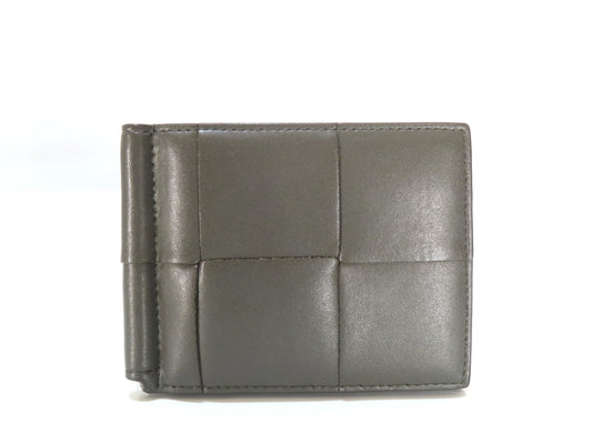 BOTTEGA VENETA Bottega Maxi Intrecciato Money Clip Wallet