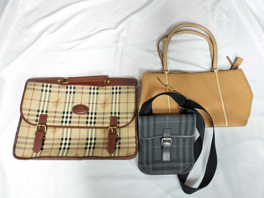 BURBERRY 3-Piece Shoulder Bag Set