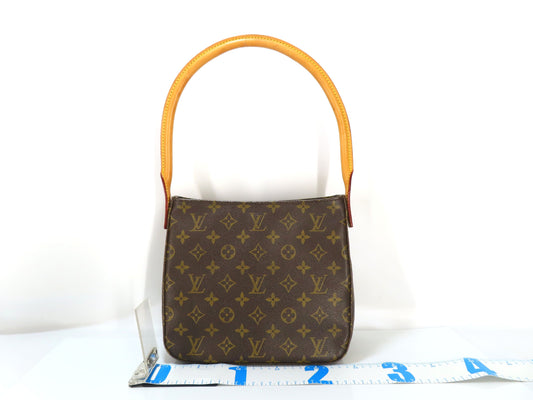LOUIS VUITTON Monogram M51146 Looping MM Shoulder Bag