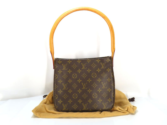 LOUIS VUITTON Monogram M51146 Looping MM Shoulder Bag