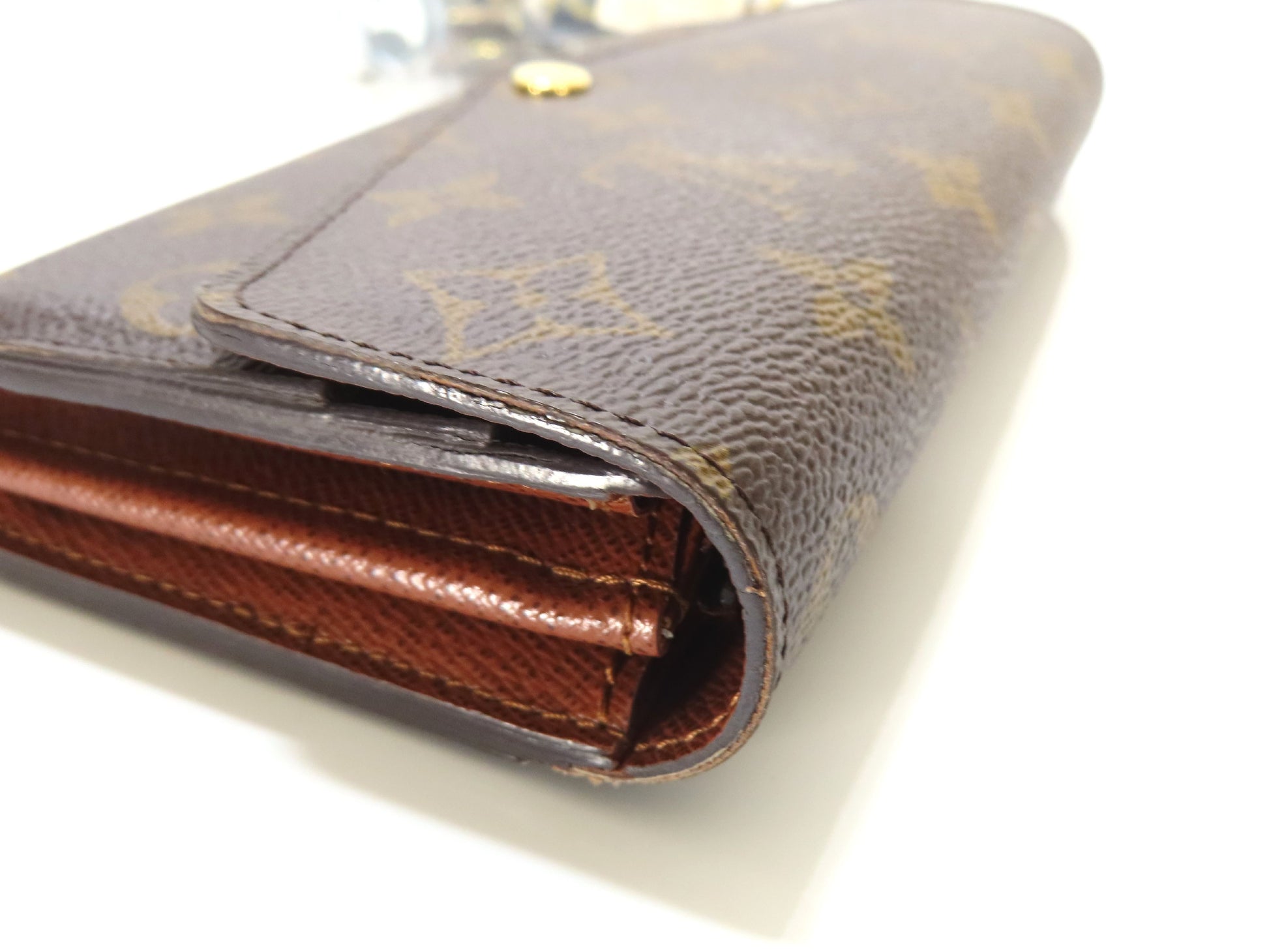 LOUIS VUITTON Monogram M60531 RFID Monogram Portefeuille Sarah Wallet