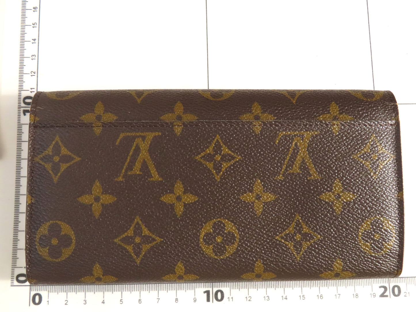 LOUIS VUITTON Monogram M60531 RFID Monogram Portefeuille Sarah Wallet