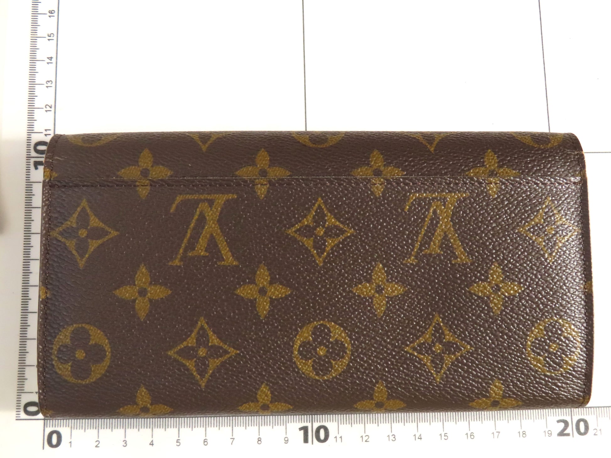 LOUIS VUITTON Monogram M60531 RFID Monogram Portefeuille Sarah Wallet