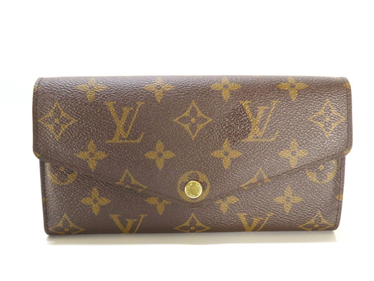 LOUIS VUITTON Monogram M60531 RFID Monogram Portefeuille Sarah Wallet